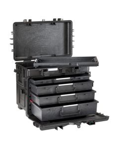Explorer Cases 5140 Trolley Zwart met Ledige Lades