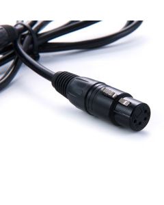 Rolux 4-Pins XLR Female met 4 Pins Male Connector RL-C7