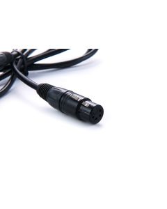 Rolux 4-Pins XLR Female met 4 Pins Male Connector RL-C7