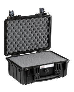 Explorer Cases 3818HL Zwart met Plukschuim