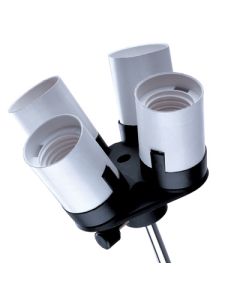 Linkstar Lamphouder LH-4HU voor 4 Lampen + Parapluhouder