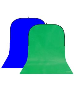 StudioKing Background Board BBT-10-07 Groen/Blauw 400x150 cm