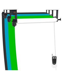 StudioKing Achtergrond Systeem Elektrisch B-4WE voor 4 Rollen