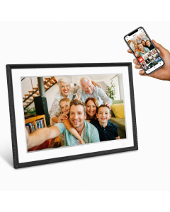 Frameo Digitale Fotolijst HF-109T Zwart 10.1 Inch met FrameGlow