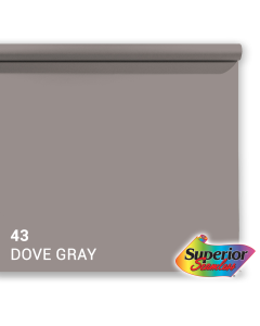 Superior Achtergrondpapier 43 Dove Grey 1,35 x 11m
