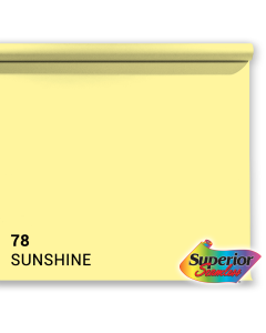 Superior Achtergrondpapier 78 Sunshine 1,35 x 11m