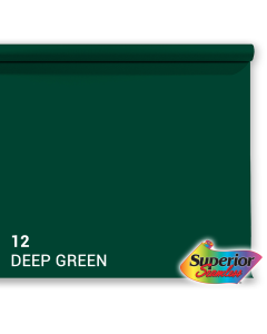 Superior Achtergrondpapier 12 Deep Green 2,72 x 11m