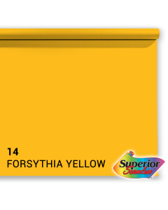 Superior Achtergrondpapier 14 Forsythia Yellow 2,72 x 11m