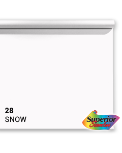Superior Achtergrondpapier 28 Snow 2,72 x 11m