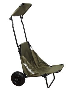 Stealth Gear Transport Trolley M2 Bosgroen met Zonnedak