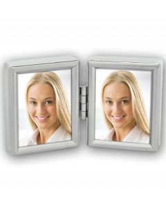 Zep Fotolijst 8735DL Silver 2x 3,5x4,5 cm voor 2 Pasfoto's