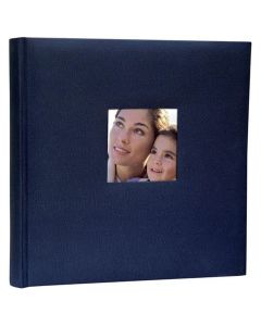 Zep Foto Album OB313130 Cotton Con Velina Blue met 30 Sheets 31x31 cm