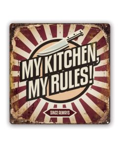 Zep Wall Art My Kitchen LL695 30x30 cm