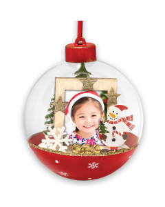 Foto Kerstbal Loek LS448 3,5x4,5 ø10 cm