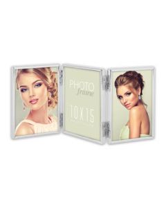 Zep 120TS01-4R Silver Frame Triple 3x10x15 cm