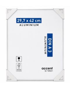 Nielsen Fotolijst 59719 Accent Glanzend Wit 29,7x42 cm