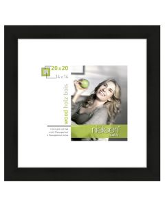 Nielsen Fotolijst 8988051 Apollon Zwart 20x20 / 14x14 cm