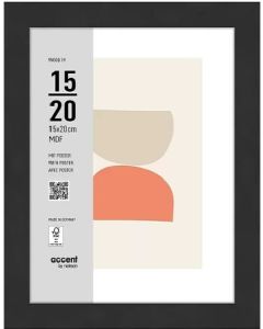 Nielsen Fotolijst 3217201 Wood 19 Zwart 15x20 cm