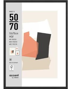 Nielsen Fotolijst 3252201 Wood 19 Zwart 50x70 cm
