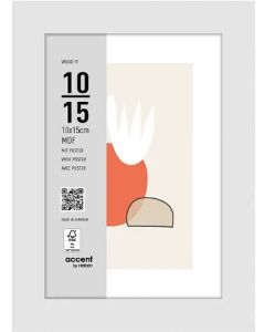 Nielsen Fotolijst 3211202 Wood 19 Wit 10x15 cm