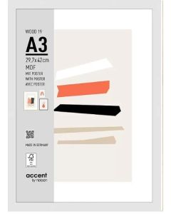 Nielsen Fotolijst 3224202 Wood 19 Wit 29,7x42 cm