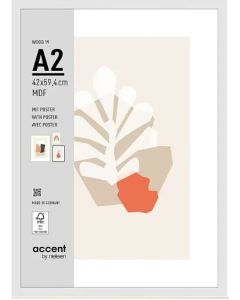Nielsen Fotolijst 3241202 Wood 19 Wit 42x59,7 cm