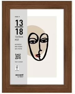 Nielsen Fotolijst 3232205 Wood 19 Walnut 13x18 cm