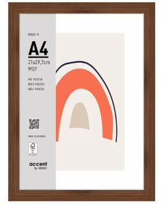 Nielsen Fotolijst 3221205 Wood 19 Walnut 21x29,7 cm 