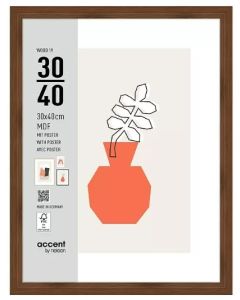 Nielsen Fotolijst 3230205 Wood 19 Walnut 30x40 cm