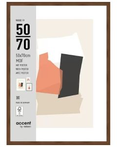 Nielsen Fotolijst 3252205 Wood 19 Walnut 50x70 cm