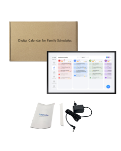 Fotocube 3-in-1 Digitale Fotolijst met Kalender PW156-CA Zwart 15.6 Inch