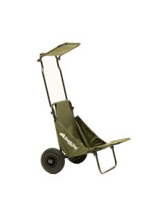 Stealth Gear Transport Trolley M2 Bosgroen met Zonnedak