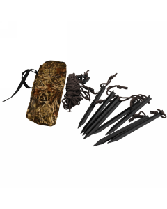 Buteo Photo Gear Tas met Haringen en Touwen Bruin