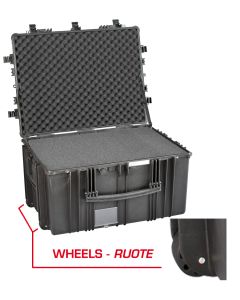 Explorer Cases 7745 Koffer Zwart met Plukschuim