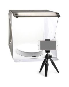 Orangemonkie Mini Draaiplateau Foldio360 met Opnametent en Statief